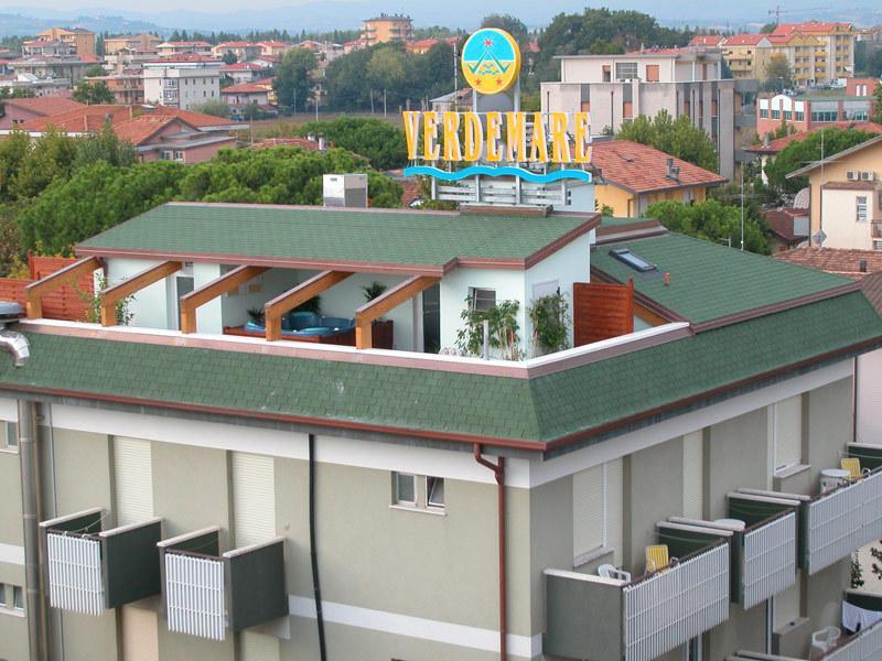 Hotel Verdemare 리미니 외부 사진